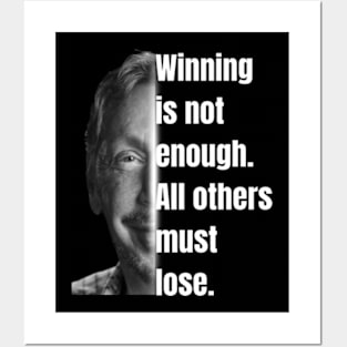 larry ellison quotes entrepreneur gift motivation Posters and Art